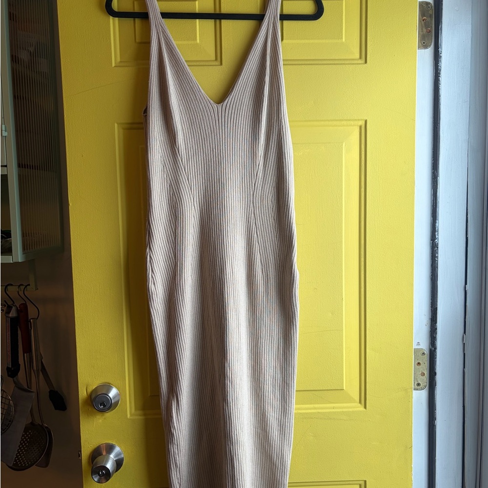 DIVIDED by H&M Ribbed Midi Dress